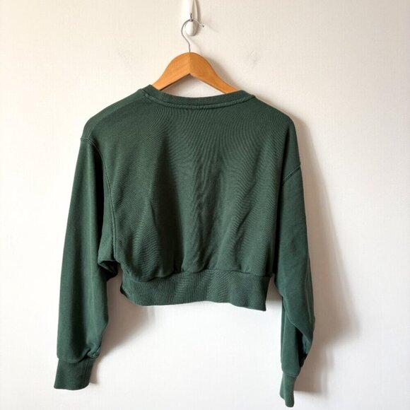 Aritzia Green Crew Neck Sweater - Picture 3 of 5